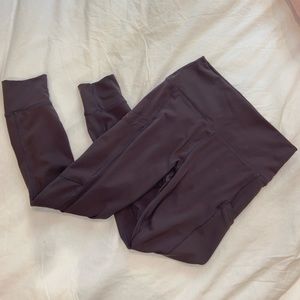Fabletics purple/grey leggings